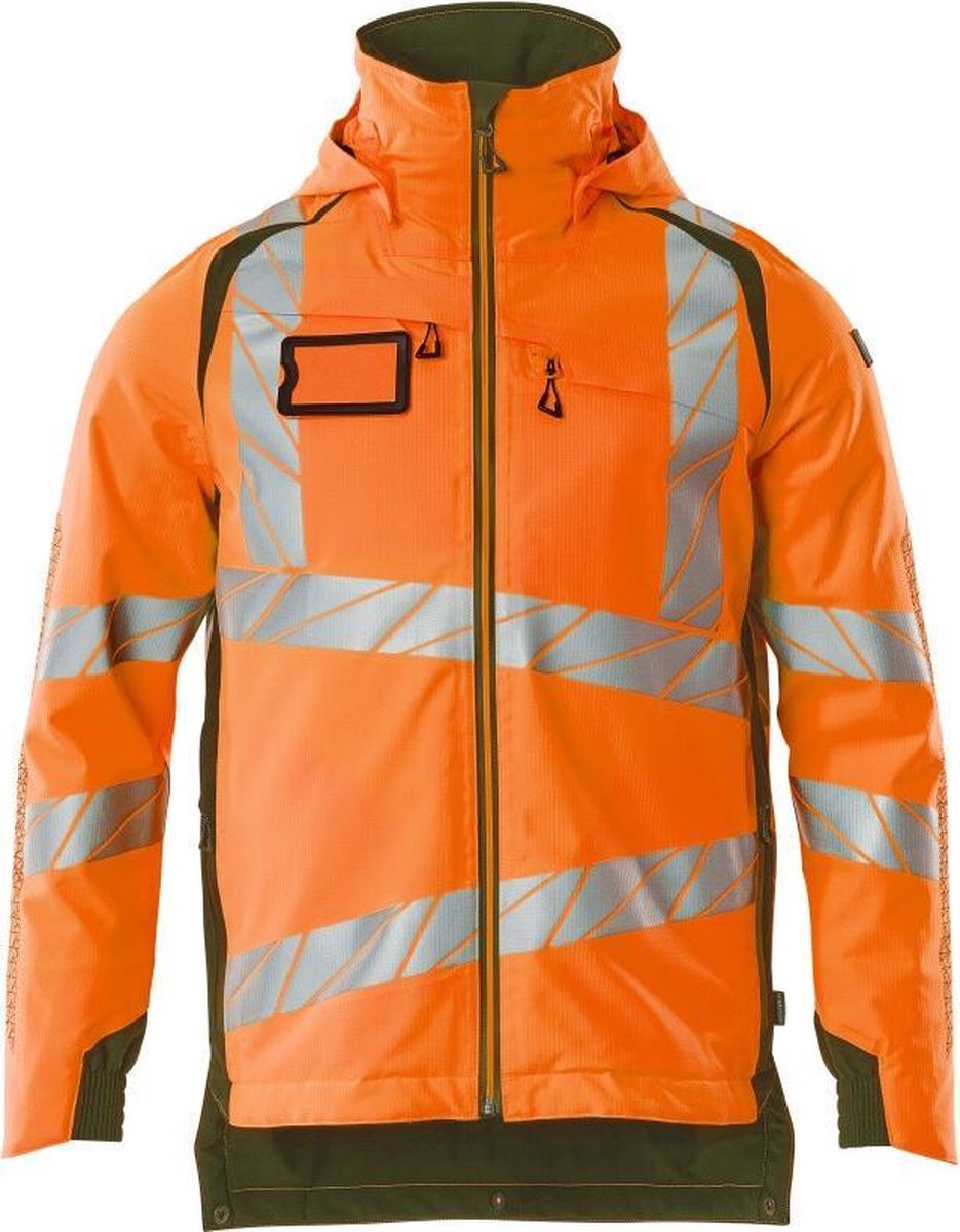 Mascot Accelerate Safe Winterjas 19035 - Mannen - Oranje/Mosgroen - 4XL