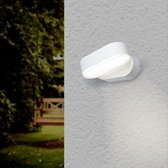 Witte Wandlamp LED IP54 Verstelbaar Ovaal - Wit licht