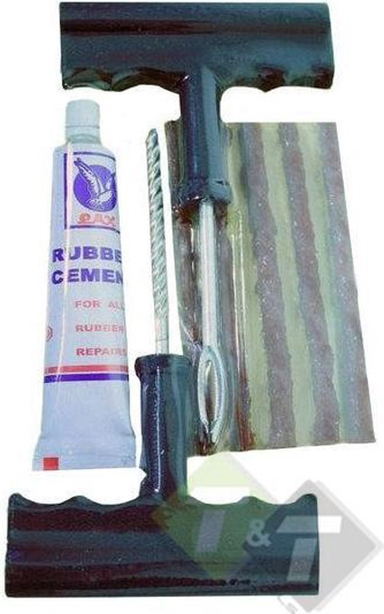 Banden reparatieset, Proppenset, inc. 5 proppen, Bandenprop, Benson thumbnail 6