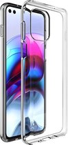 IMAK UX-5 Motorola Moto G100 Hoesje Flexibel en Dun TPU Transparant