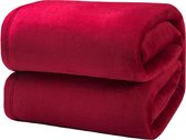 plaid 220x240 - ZINAPS knuffeldeken Fluffy Deken, Zacht en warme deken in de woonkamer, fleece deken, kreukvrij / Anti-Stain als Sofa deken of sprei