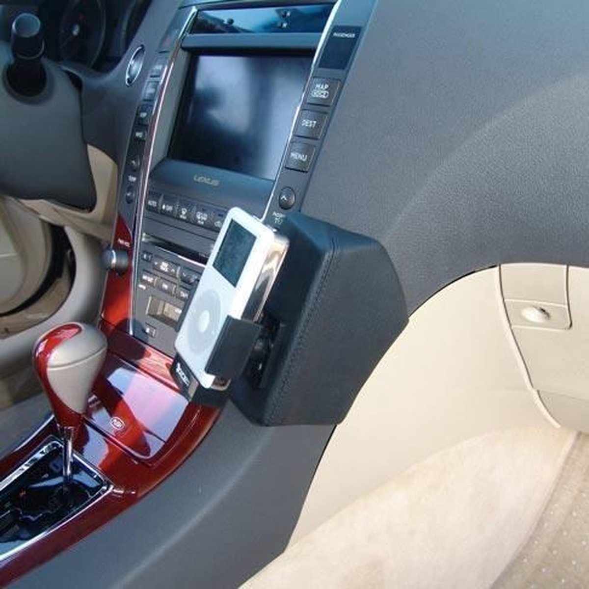 Houder - Lexus ES Serie 05/2005-2012 Kleur: Zwart