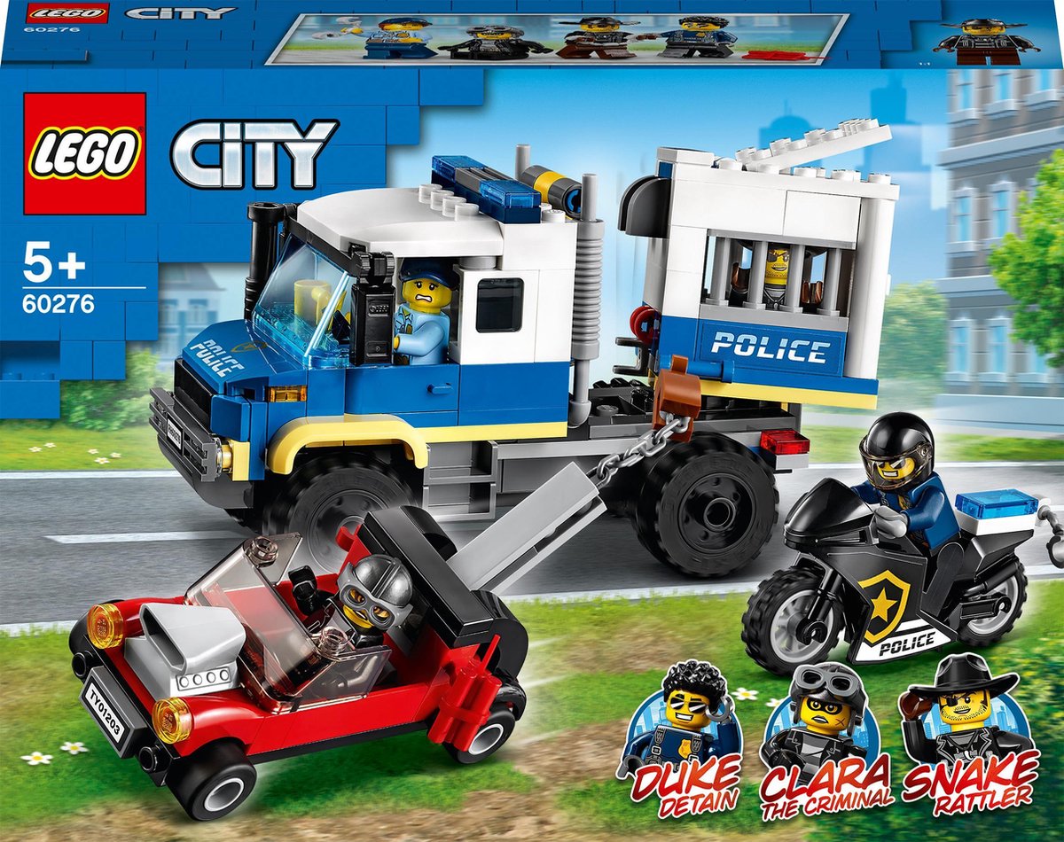 LEGO City Le transport des prisonniers - 60276 | bol.com