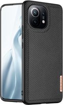 Dux Ducis - Hoesje geschikt voor Xiaomi Mi 11 - Fino Series - Back Cover - Zwart