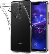 Huawei Mate 20 Lite Hoesje - Siliconen Backcover - Transparant