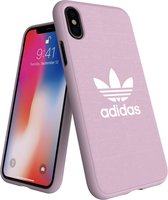 adidas Originals Moulded Case CANVAS FW18 iPhone X XS roze hoesje