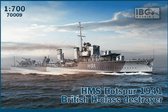 1:700 IBG Models 70009 HMS Hotspur 1941 British H-class Destroyer Plastic kit