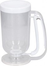 Medina Beslagdispenser 900 Ml Wit/Transparant