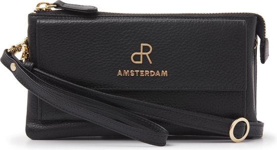 dR Amsterdam Schoudertas / Clutch - Mint - Black
