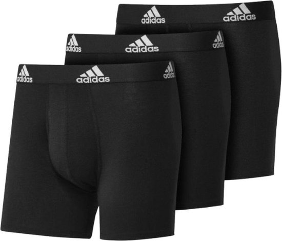 adidas BOS Brief 3-pack Boxers - sportonderbroek - zwart - Mannen | bol