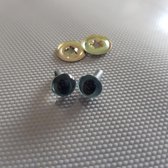 OOGJES donkerblauw 9 mm