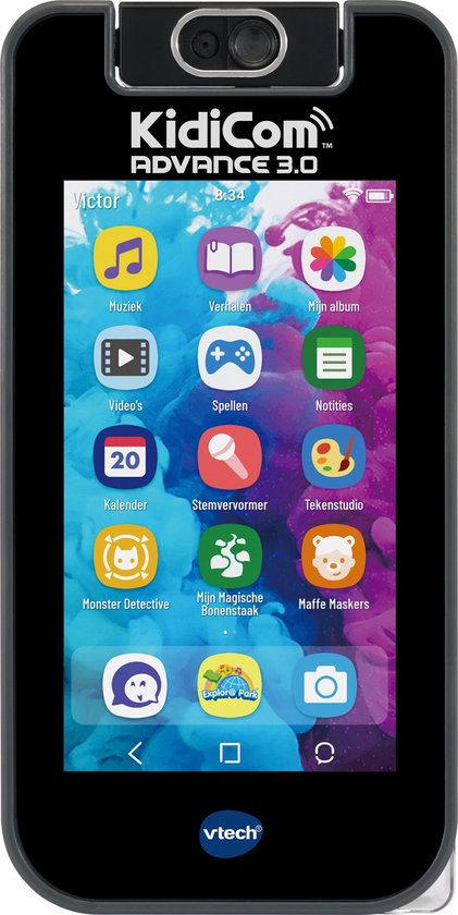 VTech KidiCom Advance 3.0 Telefoon - Educatief Speelgoed - Blauw - 5 tot 12  Jaar | bol.com