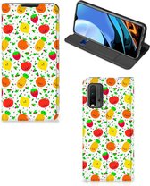 Telefoonhoesje met foto Xiaomi Poco M3 | Redmi 9T Smart Cover Fruits