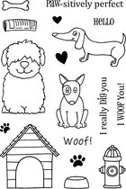 Dogs Clear Stamps (JD005) (DISCONTINUED)