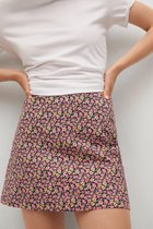 Mango Rok Minirok Met Bloemetjesprint 17052021 99 Dames Maat - S