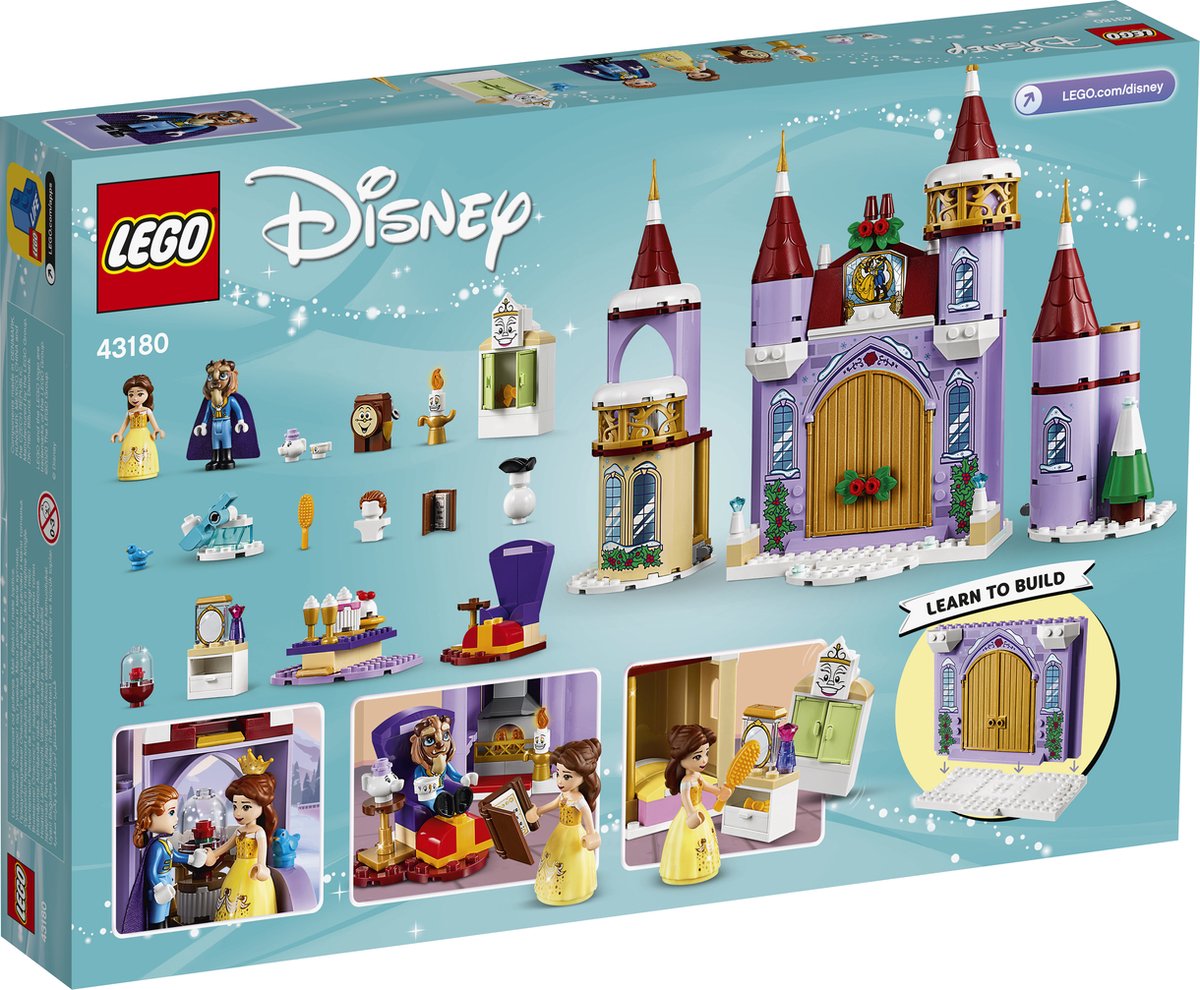 LEGO Disney Princess Belle's kasteel winterfeest 43180 — afbeelding 22