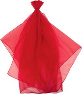 Goki Jongleersjaal 140 X 140 Cm Nylon Rood