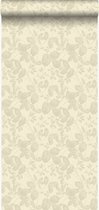 Origin behang bladeren beige - 346539 - 53 cm x 10,05 m