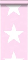 ESTAhome behang sterren roze - 136452 - 53 cm x 10,05 m