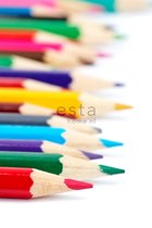 ESTAhome fotobehang kleurpotloden meerkleurig - 156504 - 93 x 211,5 cm