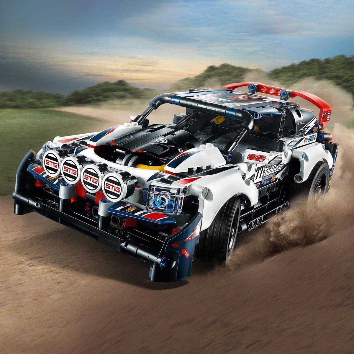 LEGO Technic App-Controlled Top Gear Rally Car 42109 — afbeelding 15