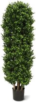 Buxus kolom deluxe kunstplant 125cm