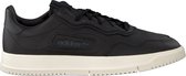 Adidas Supercourt Men Lage sneakers - Leren Sneaker - Heren - Zwart - Maat 41⅓