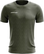 Jartazi T-shirt Premium Heren Katoen Legergroen Maat L
