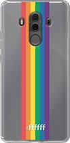 6F hoesje - geschikt voor Huawei Mate 10 Pro -  Transparant TPU Case - #LGBT - Vertical #ffffff