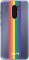 6F hoesje - geschikt voor Xiaomi Pocophone F1 -  Transparant TPU Case - #LGBT - Vertical #ffffff