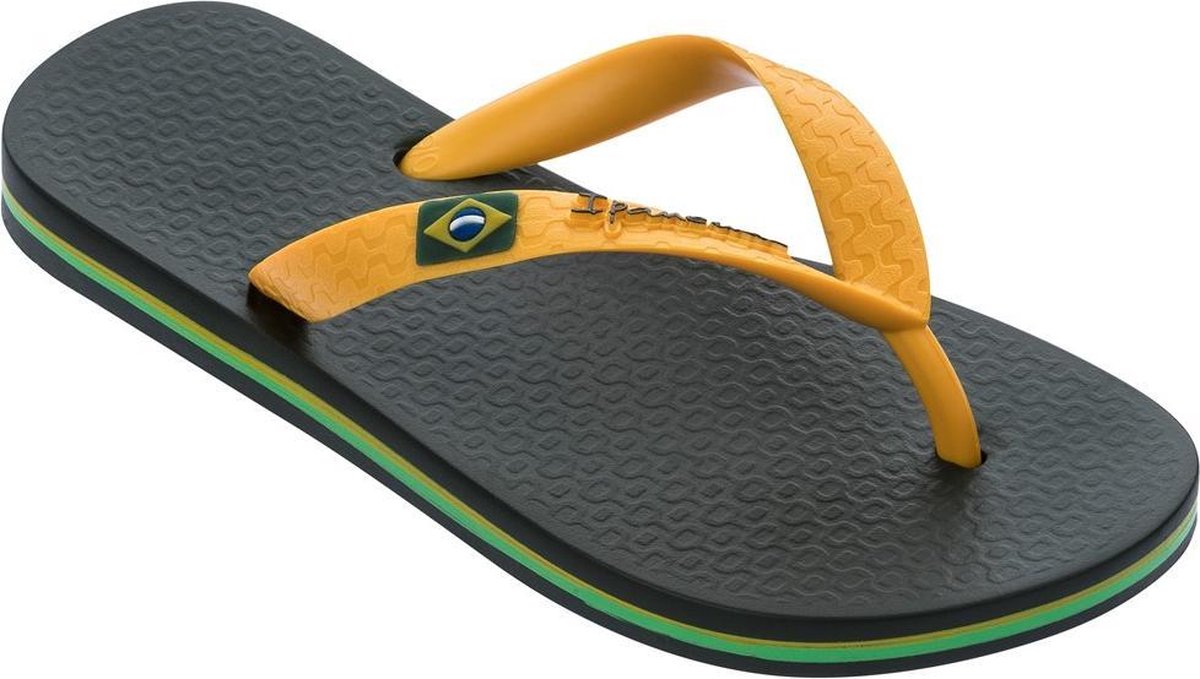 Ipanema Classic Brasil Kids Slippers Heren Junior Black Green Maat 33 34 bol