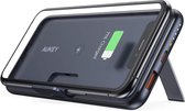 Bol.com Aukey Wireless Charging Qi Powerbank 10.000mAh (Black) - PB-WL02 aanbieding