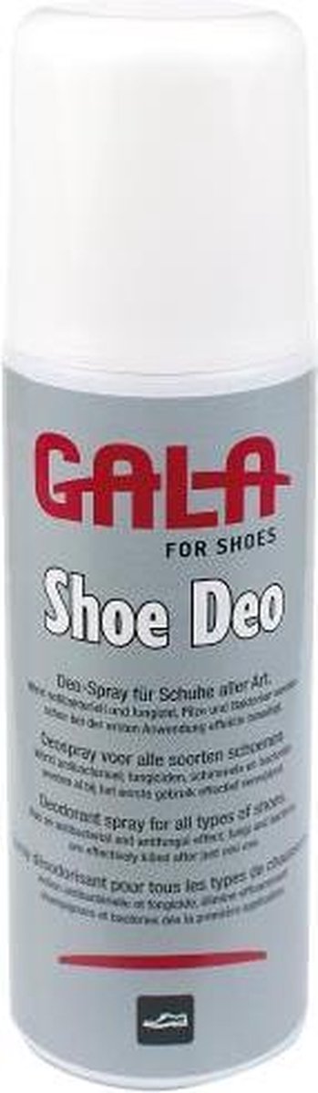 Gala Shoe Deo 125ml - verdrijf nare geurtjes en bacterien uit je sneakers sport en vrije tijd schoenen - uiteraard ook bruikbaar in laarzen en normaal schoeisel
