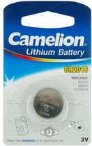 Batterij knoopcel CR-2016  Lithium per stuk (hangverpakking)