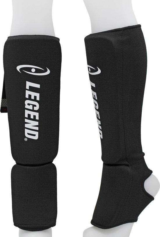 Legend Sports Scheenbeschermers Easy Zwart Maat M
