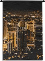 Tapisserie - Or - Rues - Skyline - 120x180 cm - Tapisserie