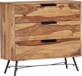 Medina Dressoir 80x30x75 cm massief sheeshamhout