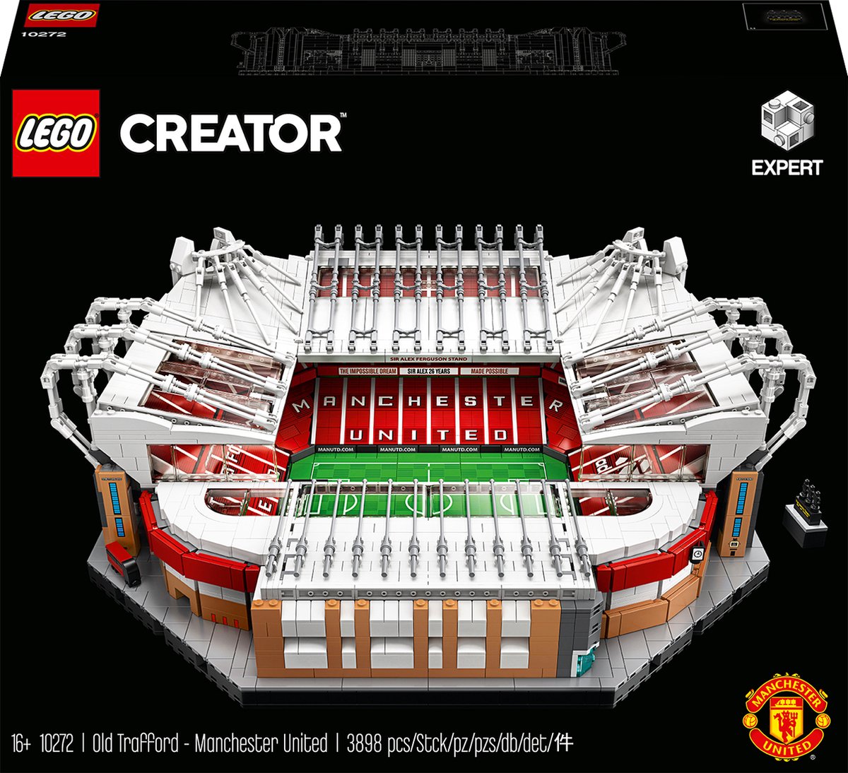 Bijdragen Grace Herdenkings LEGO Creator Expert Old Trafford Manchester United - 10272 | bol.com