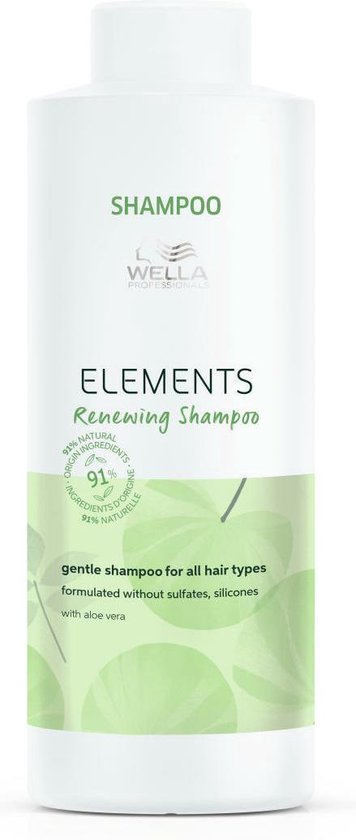 Wella Elements Renewing Vrouwen Zakelijk Shampoo 1000 ml