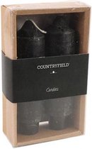 Countryfield Kaarsen Vela 12,5 Cm Wax  2 Stuks