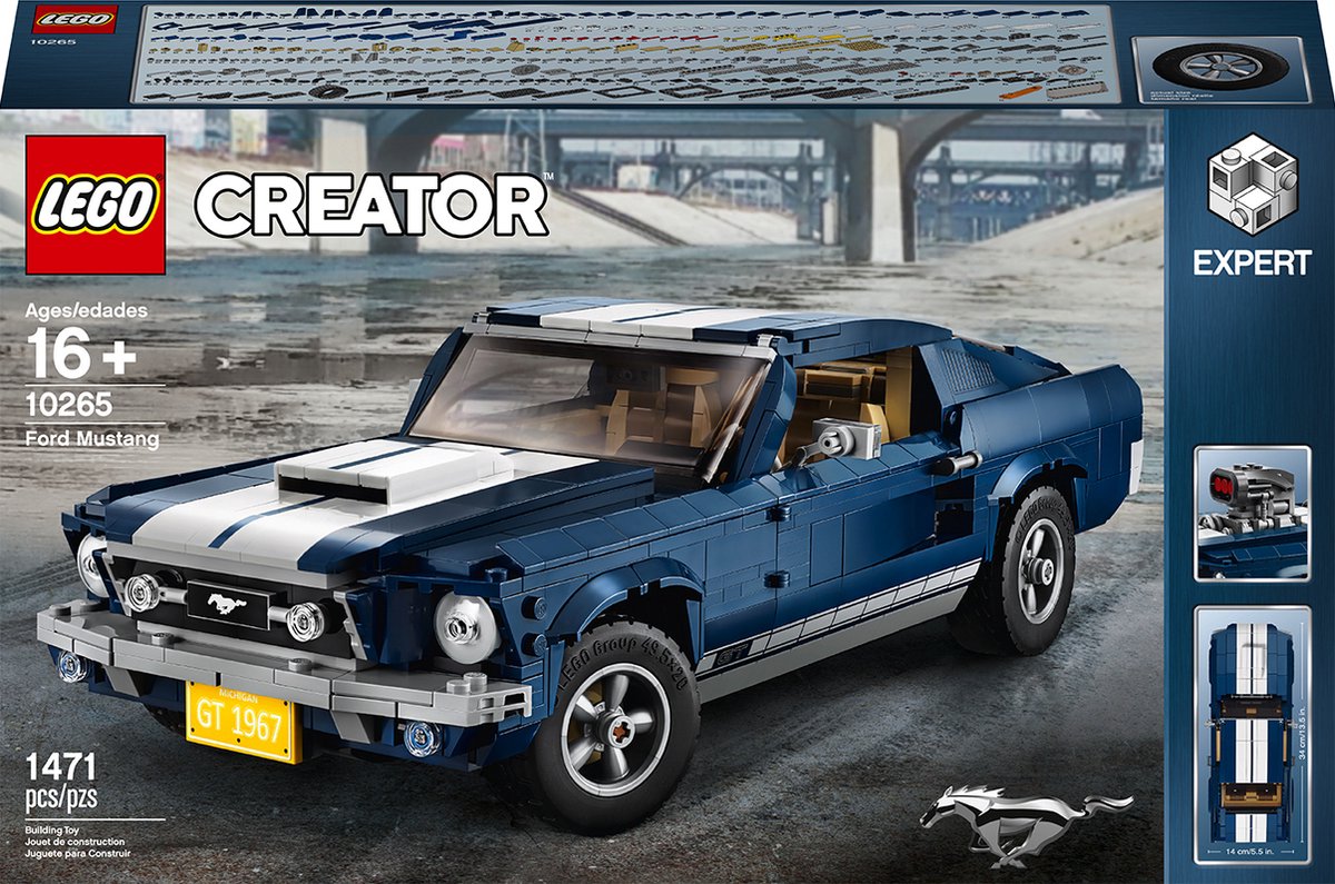 LEGO Creator Expert Ford Mustang - 10265 | bol.com