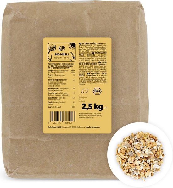 KoRo | Muesli germé bio | 2,5 kg