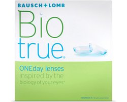 -5.50 - Biotrue® ONEday - 90 pack - Daglenzen - BC 8.60 - Contactlenzen