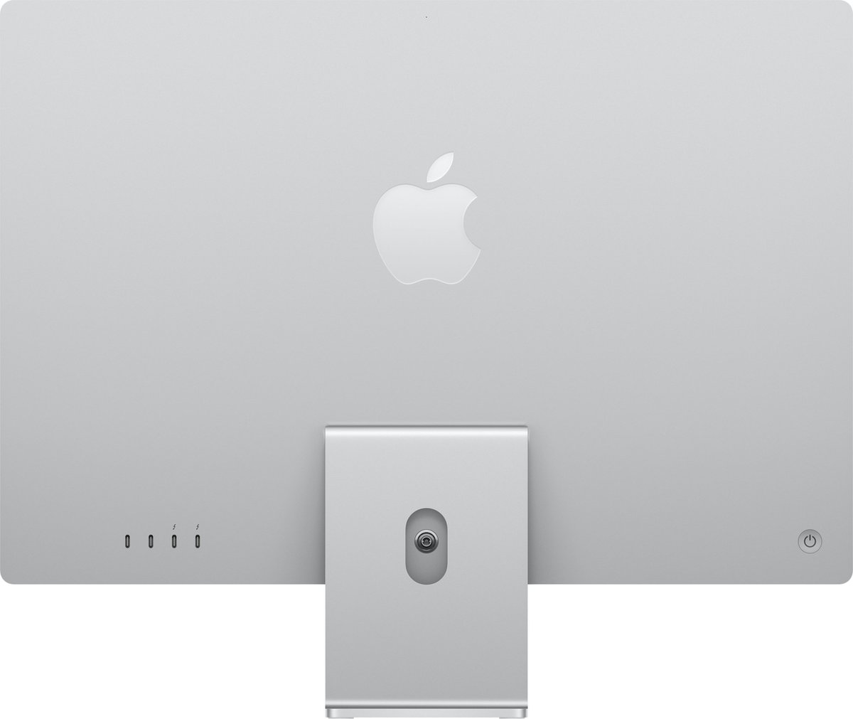 Kameel Won streep Apple iMac 24 inch (2021) - 8GB - 256GB - 8 core GPU - M1 - Silver | bol.com