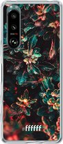 6F hoesje - geschikt voor Sony Xperia 5 III -  Transparant TPU Case - Ornament #ffffff