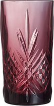 Luminarc Salzburg longdrinkglas - 38 cl - Paars - Set-4