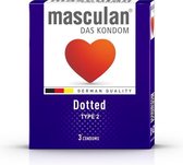 Masculan Condooms Dotted Roze