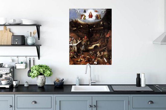 Le dernier jugement - peinture de Jheronimus Bosch 60x80 cm