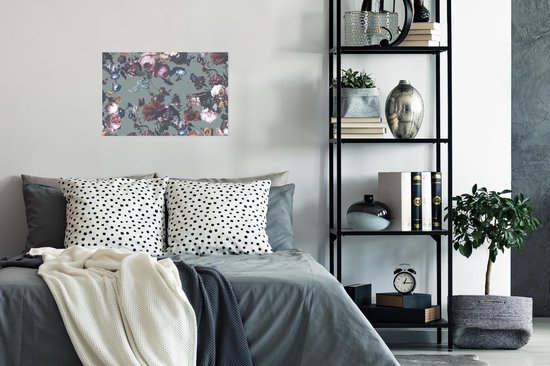 Affiche Fleurs - Roses - Rose - 30x20 cm