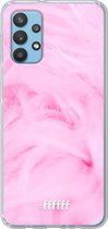 6F hoesje - geschikt voor Samsung Galaxy A32 4G -  Transparant TPU Case - Cotton Candy #ffffff